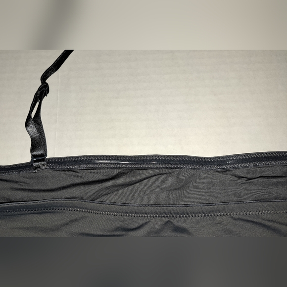 ❤NWT SKIMS 2 Piece Swim Bandeau Top Sculpting Foldover Bikini Bottom GUNMETAL 3X - Picture 8 of 13